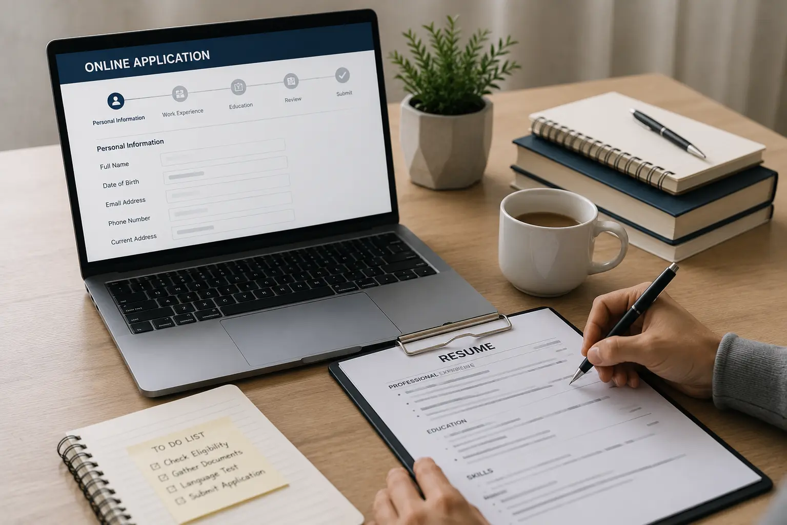 skilled worker visa application